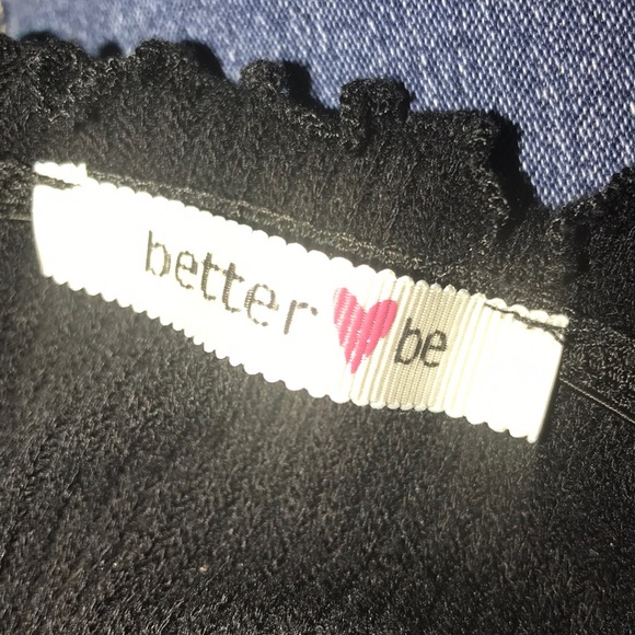 Black Tube Top (with sleeves) - Picture 3 of 3